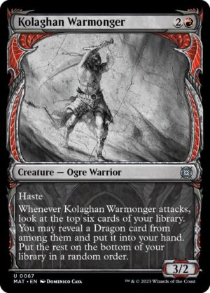 Kolaghan Warmonger (Showcase) - 67: March of the Machine: The Aftermath