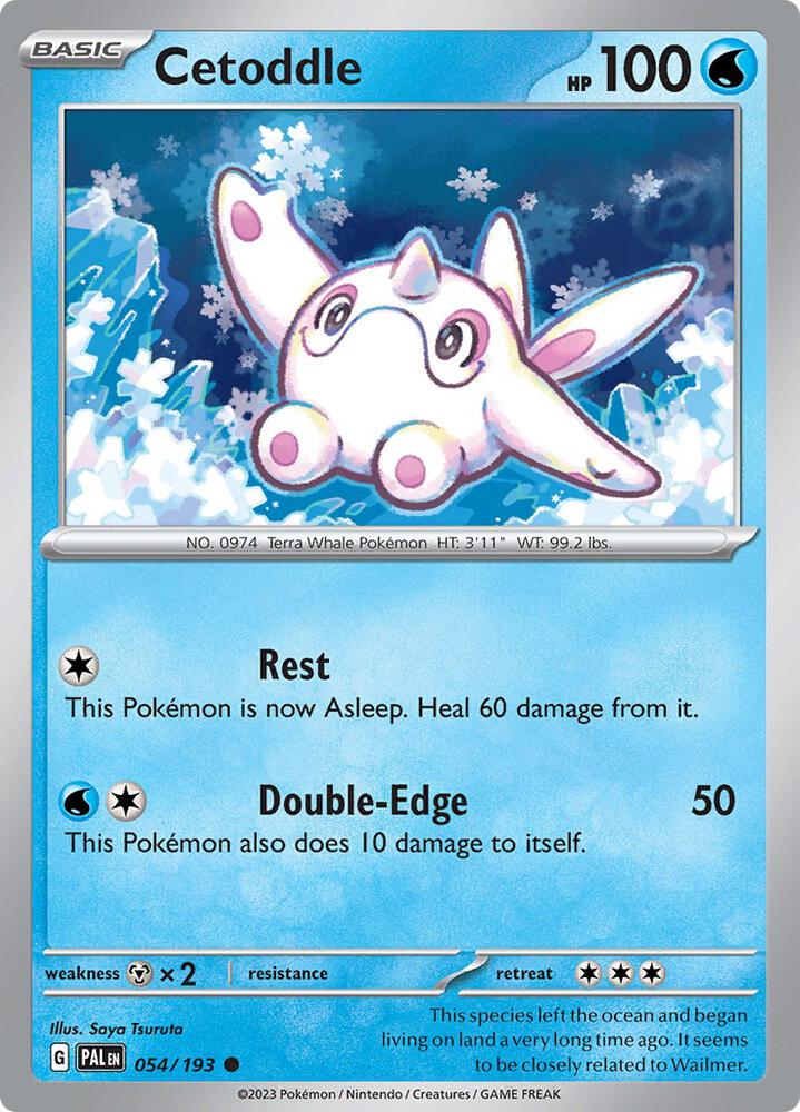 Cetoddle - 054/193 - 054/193: SV02: Paldea Evolved