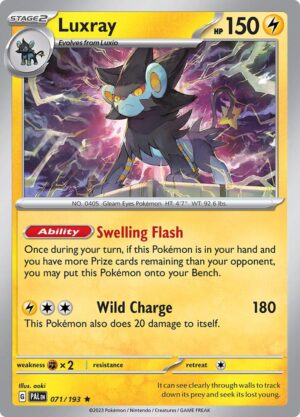 Luxray - 071/193: SV02: Paldea Evolved