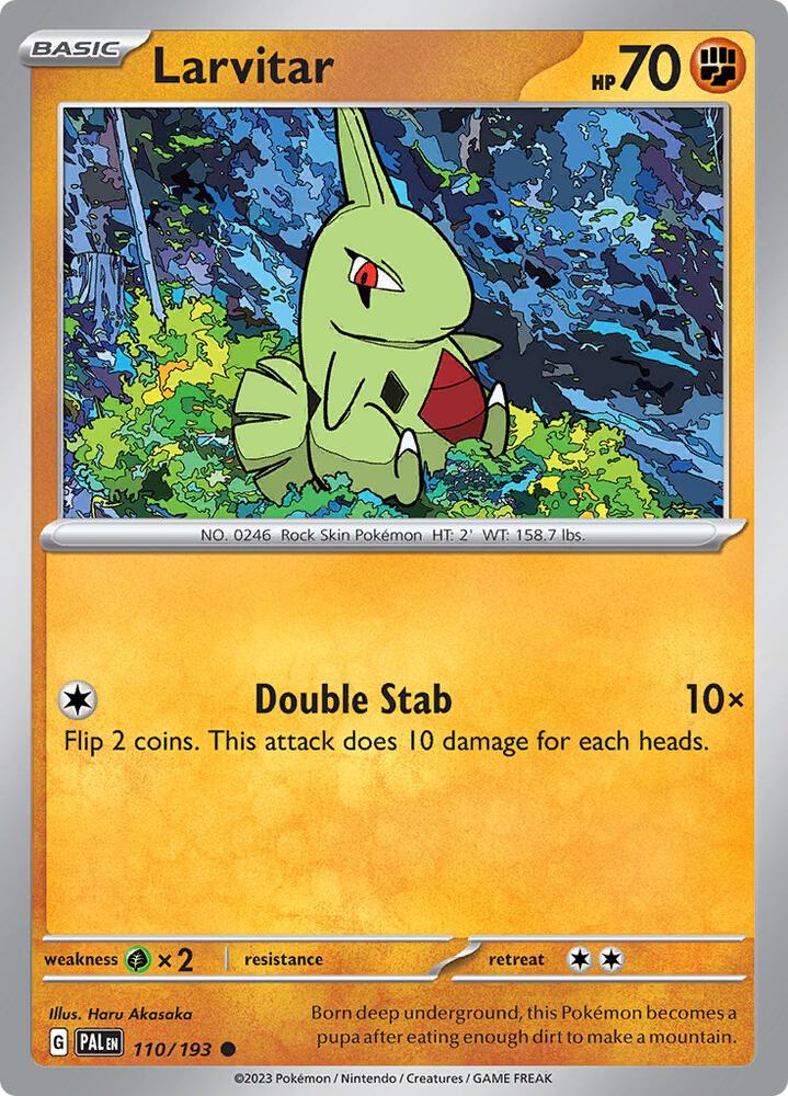 Larvitar - 110/193: SV02: Paldea Evolved
