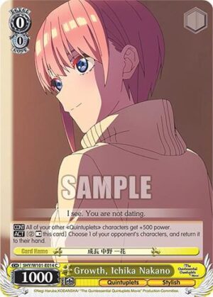 Growth, Ichika Nakano - 5HY/W101-E014 C: The Quintessential Quintuplets Movie