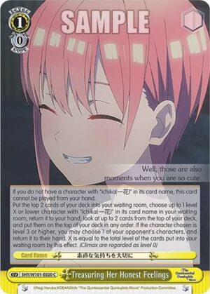 Treasuring Her Honest Feelings - 5HY/W101-E020 C: The Quintessential Quintuplets Movie