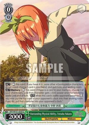 Outstanding Physical Ability, Yotsuba Nakano - 5HY/W101-E030 U: The Quintessential Quintuplets Movie