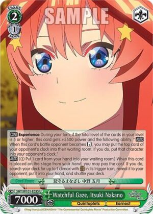 Watchful Gaze, Itsuki Nakano - 5HY/W101-E035 U: The Quintessential Quintuplets Movie