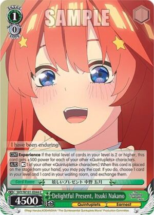 Delightful Present, Itsuki Nakano - 5HY/W101-E044 C: The Quintessential Quintuplets Movie