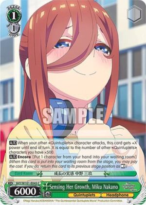Sensing Her Growth, Miku Nakano - 5HY/W101-E045 C: The Quintessential Quintuplets Movie