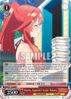 Hearty Appetite? Itsuki Nakano - 5HY/W101-E061 U: The Quintessential Quintuplets Movie