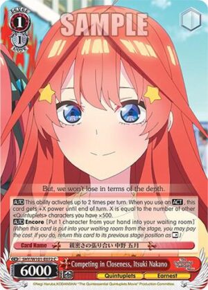 Competing in Closeness, Itsuki Nakano - 5HY/W101-E072 C: The Quintessential Quintuplets Movie