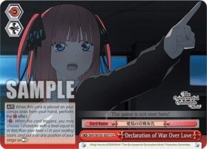 Declaration of War Over Love - 5HY/W101-E077 CC: The Quintessential Quintuplets Movie