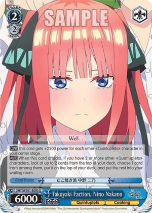 Takoyaki Faction, Nino Nakano - 5HY/W101-E090 U: The Quintessential Quintuplets Movie