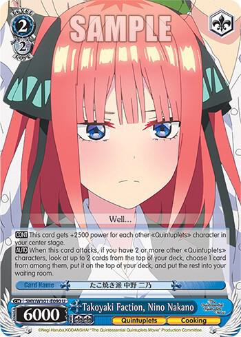 Takoyaki Faction, Nino Nakano - 5HY/W101-E090 U: The Quintessential Quintuplets Movie