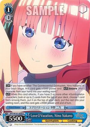 Love Vacation, Nino Nakano - 5HY/W101-E095 C: The Quintessential Quintuplets Movie
