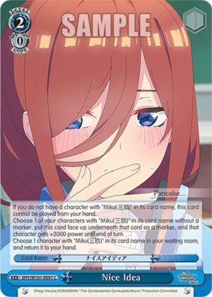 Nice Idea - 5HY/W101-E097 C: The Quintessential Quintuplets Movie