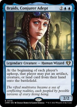 Braids, Conjurer Adept - 76: Commander Masters