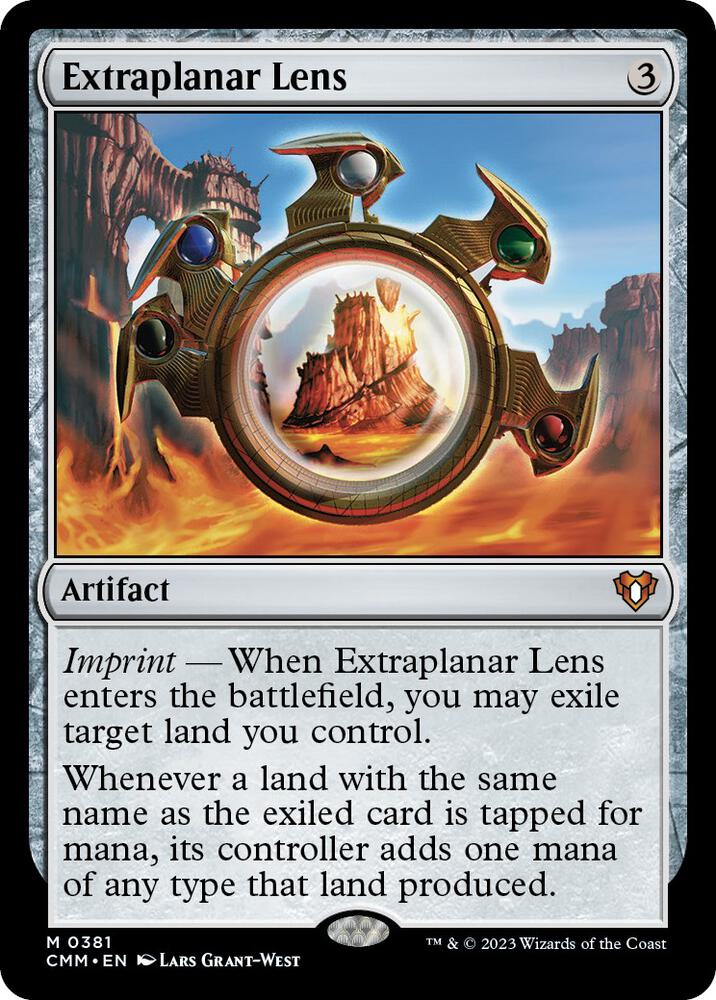 Extraplanar Lens - 381: Commander Masters