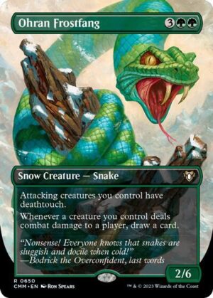Ohran Frostfang (Borderless) - 650: Commander Masters