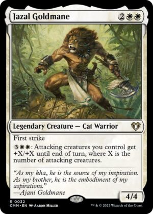 Jazal Goldmane - 32: Commander Masters
