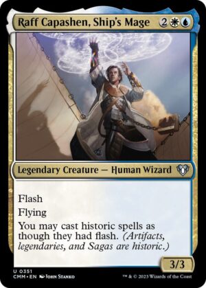 Raff Capashen, Ship's Mage - 351: Commander Masters