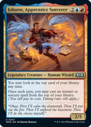 Johann, Apprentice Sorcerer - 207: Wilds of Eldraine