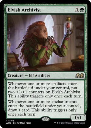 Elvish Archivist - 168: Wilds of Eldraine