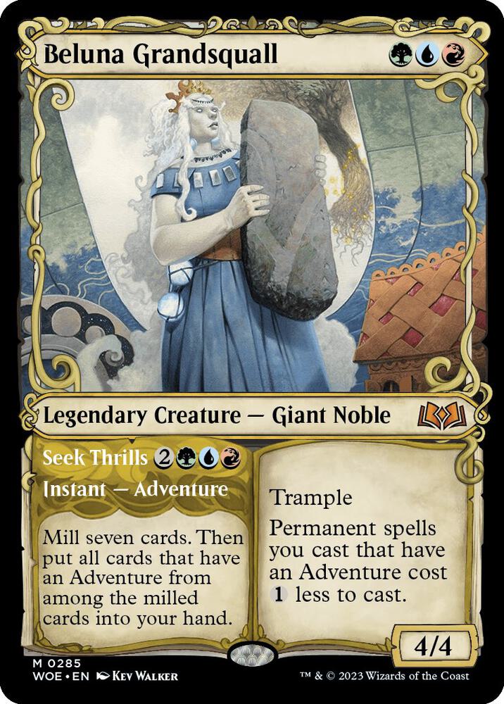 Beluna Grandsquall (Showcase) - 285: Wilds of Eldraine