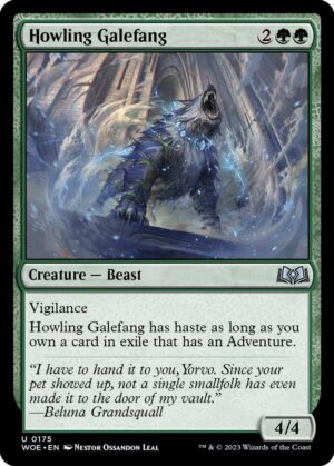 Howling Galefang - 175: Wilds of Eldraine