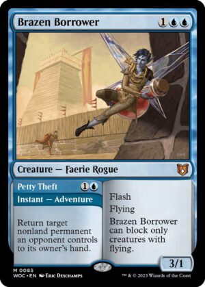 Brazen Borrower - 85: Commander: Wilds of Eldraine