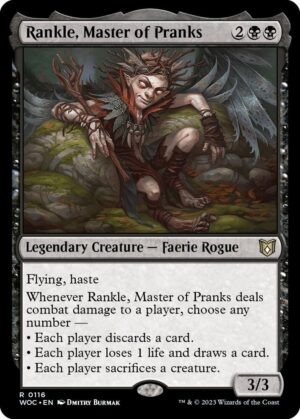 Rankle, Master of Pranks - 116: Commander: Wilds of Eldraine