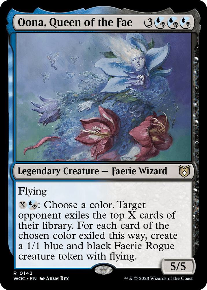 Oona, Queen of the Fae - 142: Commander: Wilds of Eldraine