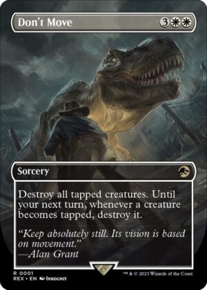 Don't Move (Borderless) - 1: Universes Beyond: Jurassic World Collection