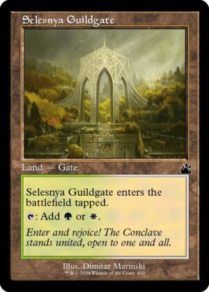 Selesnya Guildgate (Retro Frame) - 410: Ravnica Remastered