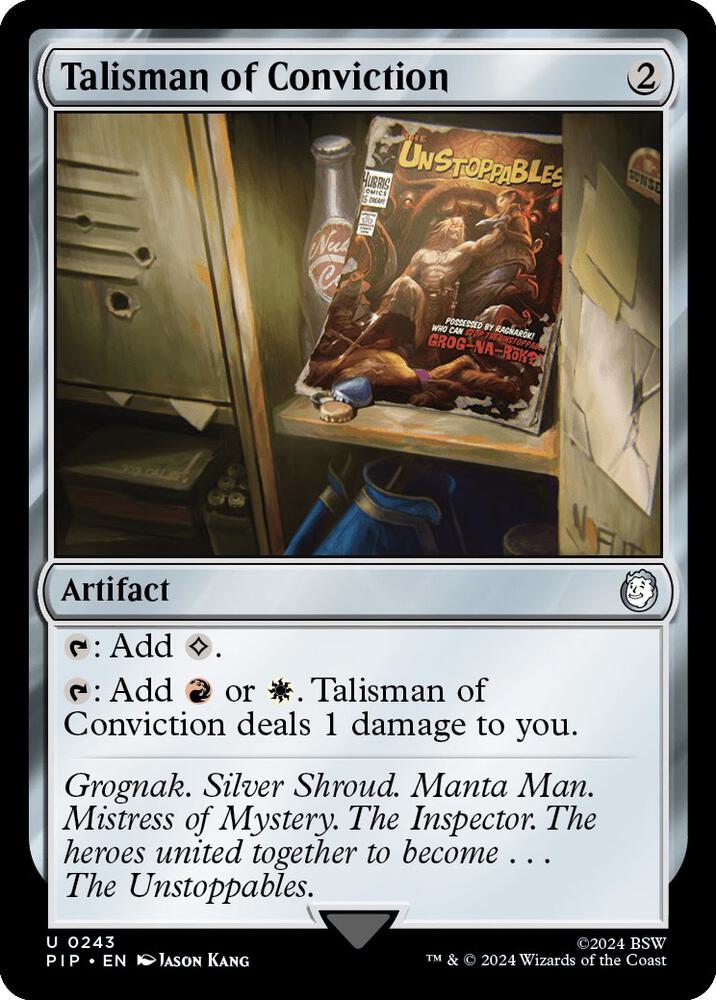 Talisman of Conviction - 243: Universes Beyond: Fallout