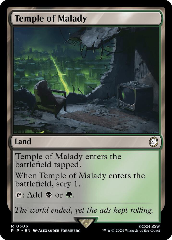 Temple of Malady - 306: Universes Beyond: Fallout