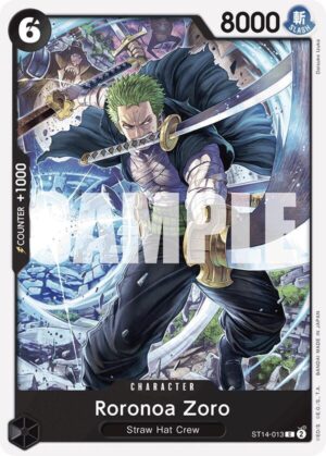 Roronoa Zoro - ST14-013: Starter Deck 14: 3D2Y