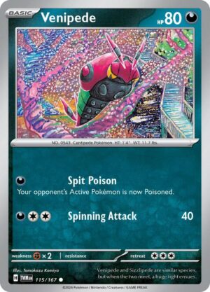 Venipede - 115/167: SV06: Twilight Masquerade
