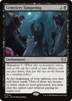 Cemetery Tampering - 135: Commander: Duskmourn: House of Horror