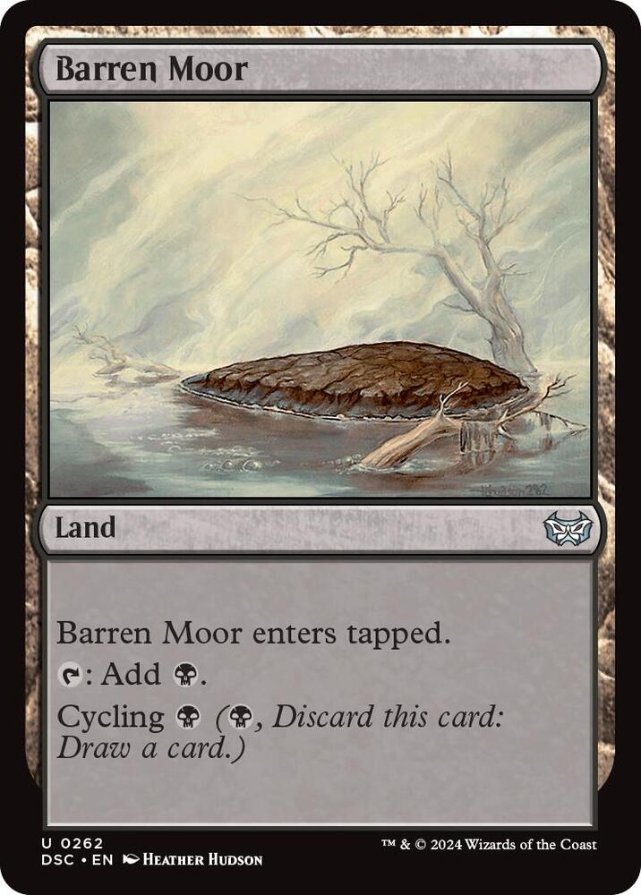 Barren Moor - 262: Commander: Duskmourn: House of Horror