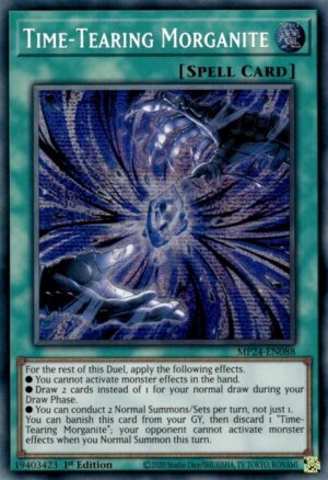 Time-Tearing Morganite - MP24-EN088: 25th Anniversary Tin: Dueling Mirrors