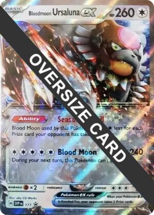 Bloodmoon Ursaluna ex - 177 - 141/167: Jumbo Cards