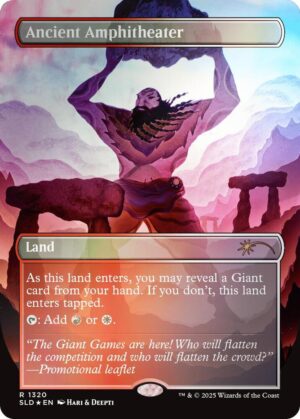Ancient Amphitheater (Rainbow Foil) - 1320: Secret Lair Drop Series