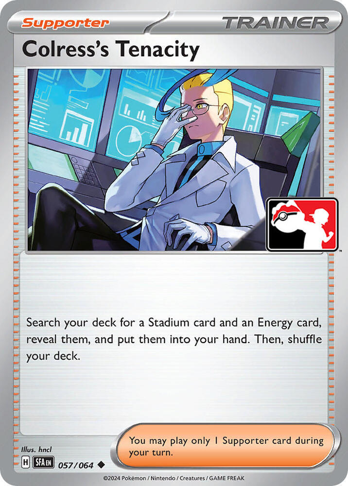 Colress's Tenacity - 057/064: Prize Pack Series Cards