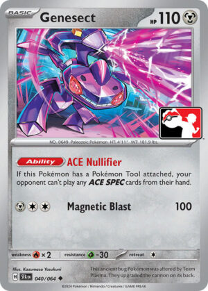 Genesect - 040/064: Prize Pack Series Cards