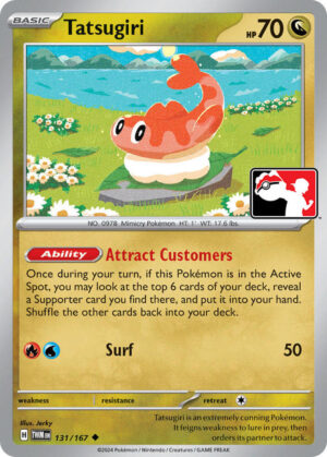 Tatsugiri - 131/167 - 131/167: Prize Pack Series Cards