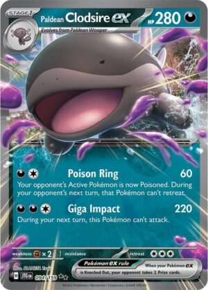 Paldean Clodsire ex - 094/159: SV09: Journey Together