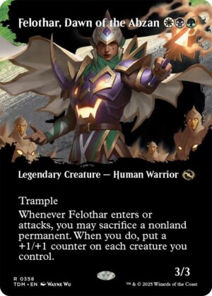 Felothar, Dawn of the Abzan (Borderless) - 358: Tarkir: Dragonstorm