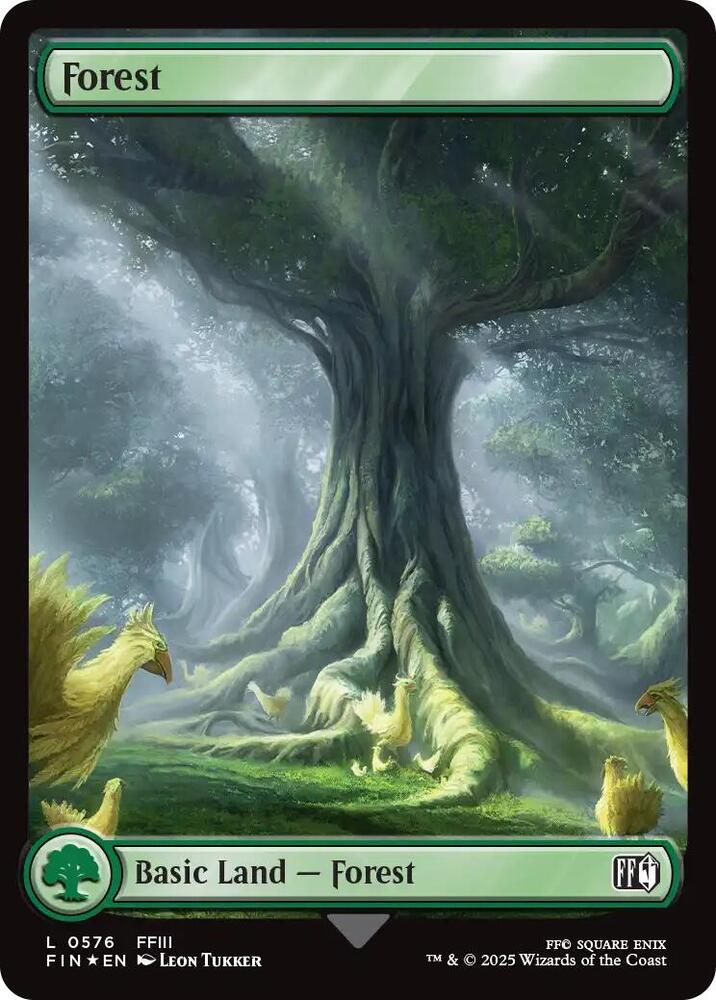 Forest (0576) (Surge Foil) - 576: FINAL FANTASY