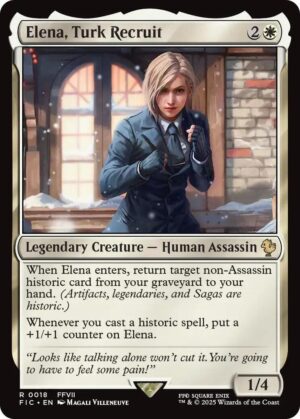 Elena, Turk Recruit - 18: Commander: FINAL FANTASY
