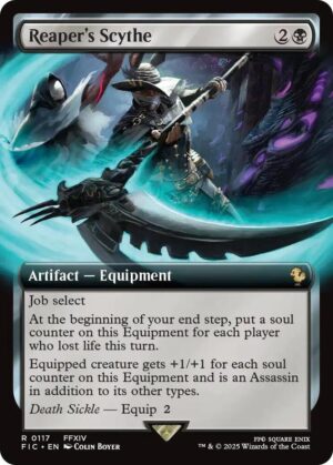 Reaper's Scythe (Extended Art) - 117: Commander: FINAL FANTASY (LP)