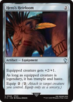 Hero's Heirloom (Surge Foil) - 346: Commander: FINAL FANTASY