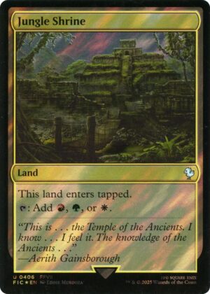 Jungle Shrine (Surge Foil) - 406: Commander: FINAL FANTASY
